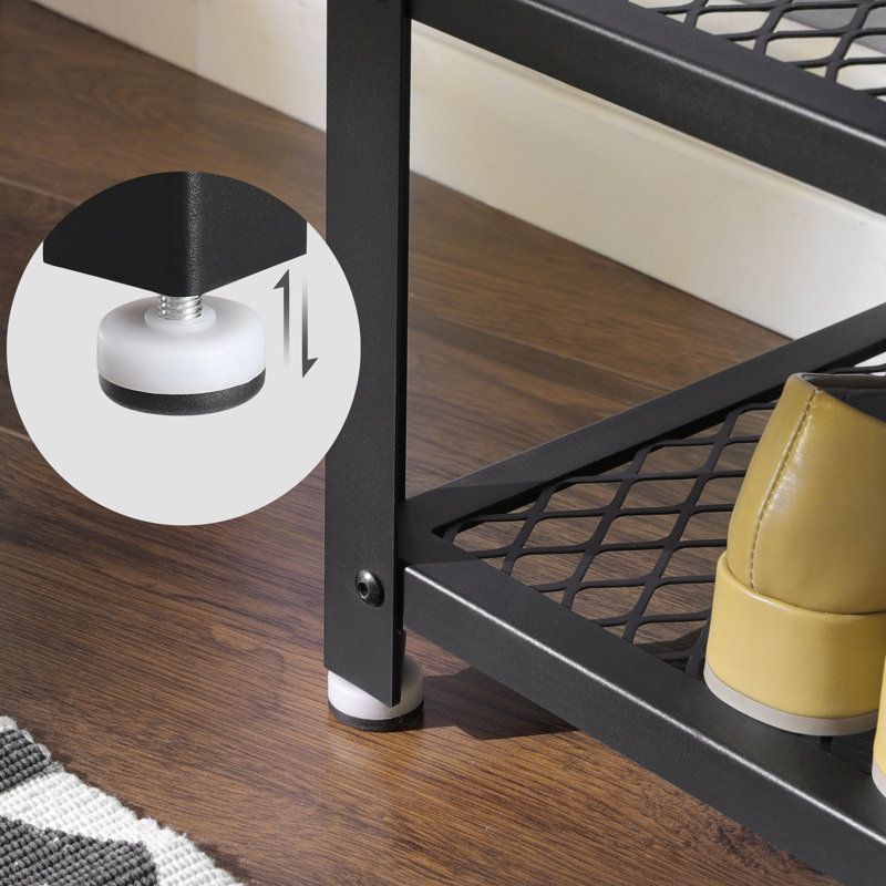 Williston Bryce Shelves Storage Bench & Reviews Wayfair